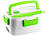 Rosenstein & Söhne Elektrische Thermo-Lunchbox mit 2 Fächern und Löffel, 40 Watt Rosenstein & Söhne Elektrische Thermo-Lunchboxen mit Isolierungen