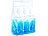PEARL Kühl-Tragetasche für 6 Flaschen oder Getränkedosen PEARL Flaschenkühler Tragetaschen