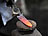 PEARL 3-teiliges Messerset, handgefertigt mit Echtholzgriff (refurbished) PEARL Handgefertigte Küchenmesser in Sets