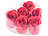 PEARL 6 rote Rosen-Duftseifen in Geschenk-Box PEARL