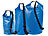Xcase Urlauber-Set wasserdichte Packsäcke 16/25/70 Liter, blau Xcase Wasserdichte Packsäcke