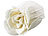 PEARL 6 cremeweiße Rosen-Duftseifen in Geschenk-Box, 2er Pack PEARL Rosenblüten-Duftbäder
