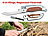 Semptec Urban Survival Technology Taschenmesser mit 8-cm-Klinge und Magnesium-Feuerstab Semptec Urban Survival Technology Outdoor-Messer mit Feuerstarter