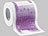 infactory Toilettenpapier mit aufgedruckten 500-Euro-Noten, 2-lagig, 200 Blatt infactory Fun-Toilettenpapier-Rollen