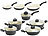 Tornwald-Schmiede 8-teiliges Alu-Kochgeschirr mit Keramik-Beschichtung Tornwald-Schmiede Topf- & Pfannen-Set mit Keramik-Beschichtung