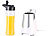 Rosenstein & Söhne 3er-Set Ersatz-Mix-Trinkflaschen für Smoothie-Maker BR-600, BPA-frei Rosenstein & Söhne Smoothie-Maker