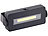 Lunartec 2er Pack Schwenkbare Arbeitsleuchte mit COB-LED, 3 W, 100 lm, Magnet, Lunartec LED-Werkstattlampen mit Magnet