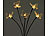 Lunartec Solar-LED-Lichterbaum, 5 leuchtende Schmetterlinge & Erdspieß, 50 cm Lunartec Solar-Lichterbäume