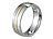 St. Leonhard Bicolor-Ring für Damen & Herren, Titan, Gr. 52 (Ø 16,5mm)