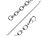 St. Leonhard Glieder-Armband für Charm-Anhänger aus Edelstahl, 21 cm St. Leonhard Glieder Armbänder für Charm Anhänger