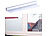 infactory 4er-Set Milchglasfolie, statisch haftende Sichtschutz-Folie, 45x200 cm infactory Milchglas-Fensterfolien