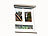 infactory 2er-Set Isolier-Spiegelfolie, Sicht-/UV-Schutz, selbstklebend,40x200cm infactory Fenster-Isolier-, UV- & Sichtschutz-Spiegelfolien