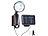 Lunartec Solarstrahler mit ultraheller 1 Watt LED & PIR-Bewegungssensor 4er-Set Lunartec Solar-Wandstrahler mit PIR-Sensoren für außen