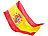 PEARL Länderflagge Spanien 150 x 90 cm aus reißfestem Nylon PEARL Länderfahnen