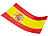 PEARL Länderflagge Spanien 150 x 90 cm aus reißfestem Nylon PEARL Länderfahnen