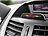 Lescars Einparkhilfe PA-260, 6 Sensoren (2x vorn, 4x hinten) & Display Lescars Rückfahrwarner