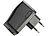 revolt USB-Reise-Netzteil, 500 mA Ladestrom, 110 - 240 V revolt USB-Netzteile für Steckdose