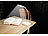PEARL Schwanenhals-Schreibtischleuchte mit 3-Watt-COB-LED & Akku, USB-Ladung PEARL