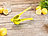 Rosenstein & Söhne Manuelle Zitrus- und Saftpresse aus Metall für Zitronen, Ø 7 cm, gelb Rosenstein & Söhne Manuelle Zitruspressen