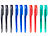 PEARL 10er-Set Tintenschreiber mit Radierer, in 4 magischen Farben PEARL Tintenschreiber mit Radierer