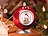 infactory Weihnachtskugel mit digitalem 3,8 cm Bilderrahmen & LCD-Uhr infactory Weihnachtsbaum-Kugeln