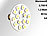 Luminea LED-Stiftsockellampe G4 (12V), 15 SMD LEDs warmweiß, horizontal, 120° Luminea LED-Stifte G4 (warmweiß)