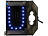 Lunartec LED-Letter U - blau Lunartec LED-Leuchtbuchstaben