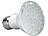 Lunartec LED-Pflanzenlampe für E27 Fassungen, mit 168 LEDs, 105 Lumen Lunartec