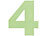 Lunartec Nachleuchtende Hausnummer "Ziffer 4" Lunartec Selbstleuchtende Hausnummern