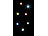 Lunartec Individuelles Leuchtschild mit 60 Steck-LEDs und Farbkappen Lunartec LED Pinnwände