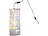 Lunartec LED Organza hängend 230V 2er-Set  groß/klein Lunartec Lichtskulptur