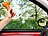 PEARL 3in1-Notfallhammer mit Dynamo-Taschenlampe & Gurtschneider PEARL Auto-Notfallhämmer & Gurtschneider & Taschenlampen