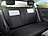 Lescars Universal-Autositzbezüge, 11-teiliges Set in schwarz/grau Lescars Universal Auto Sitzbezüge