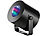 Lunartec Mobiles Mini-LED-Discolicht mit Batterie-Betrieb, Versandrückläufer Lunartec LED-Disco-Lampen mit Farbwechsel (RGB)