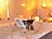 infactory Badewannenauflage mit Buchstütze, Glashaltern, Kerzenständer infactory Badewannenablagen