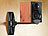 auvisio Lautsprecher-Wandhalterung im 2er-Set, je bis 10 kg belastbar auvisio Wandhalterungen für Lautsprecher Boxen