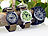 St. Leonhard Solar-Funk-Armbanduhr im Fliegeruhren-Style St. Leonhard Funk Herren Armbanduhren mit Solar