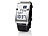 Crell E-Ink-Uhr mit Silikonarmband und Wecker (Versandrückläufer) Crell E-Ink Armbanduhren