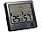 FreeTec Raumklima-Thermometer mit Hygrometer mit Alarmfunktion FreeTec Digitale Thermometer/Hygrometer