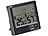 FreeTec Raumklima-Thermometer mit Hygrometer mit Alarmfunktion FreeTec Digitale Thermometer/Hygrometer