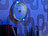 St. Leonhard Funk-Wanduhr "Glow-in-the-dark", Aluminium St. Leonhard Nachleuchtende Funk-Wanduhren