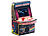 MGT Handlicher Retro-Videogame-Automat, 200 Spiele, LCD-Farb-Display, Akku
