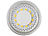 Luminea 6er-Set LED-Glas-Spots GU5.3, 3W (ersetzt 25W), 250lm, 3000K, warmweiß Luminea