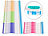 newgen medicals 36er-Pack Marken-Zahnbürsten mit Zungenreiniger, HART, 4 Farben newgen medicals Handzahnbürsten