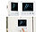 revolt 2er-Set Wand-Thermostate für Fußbodenheizung, LCD, Touch-Tasten revolt Programmierbare Thermostate für Fußbodenheizungen