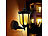Luminea 2er-Set LED-Lampen mit Flammeneffekt, 3 Beleuchtungs-Modi, E27, 2 W Luminea 