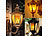 Luminea 2er-Set LED-Lampen mit Flammeneffekt, 3 Beleuchtungs-Modi, E27, 2 W Luminea LED-Flammen-Lampe (E27) mit Beleuchtungs-Modi und Schwerkraftsensor