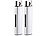 PEARL 2er-Set elektronische Akku-USB-Feuerzeuge, Glühspirale, windgeschützt PEARL Elektrische Akku-Feuerzeuge