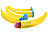 PEARL 5er-Set Silikon-Form "Eis Banane" - Speiseeis ganz schnell und einfach PEARL Eis am Stiel Bereiter