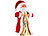infactory Singender, tanzender Weihnachtsmann "Swinging Santa", 28 cm infactory